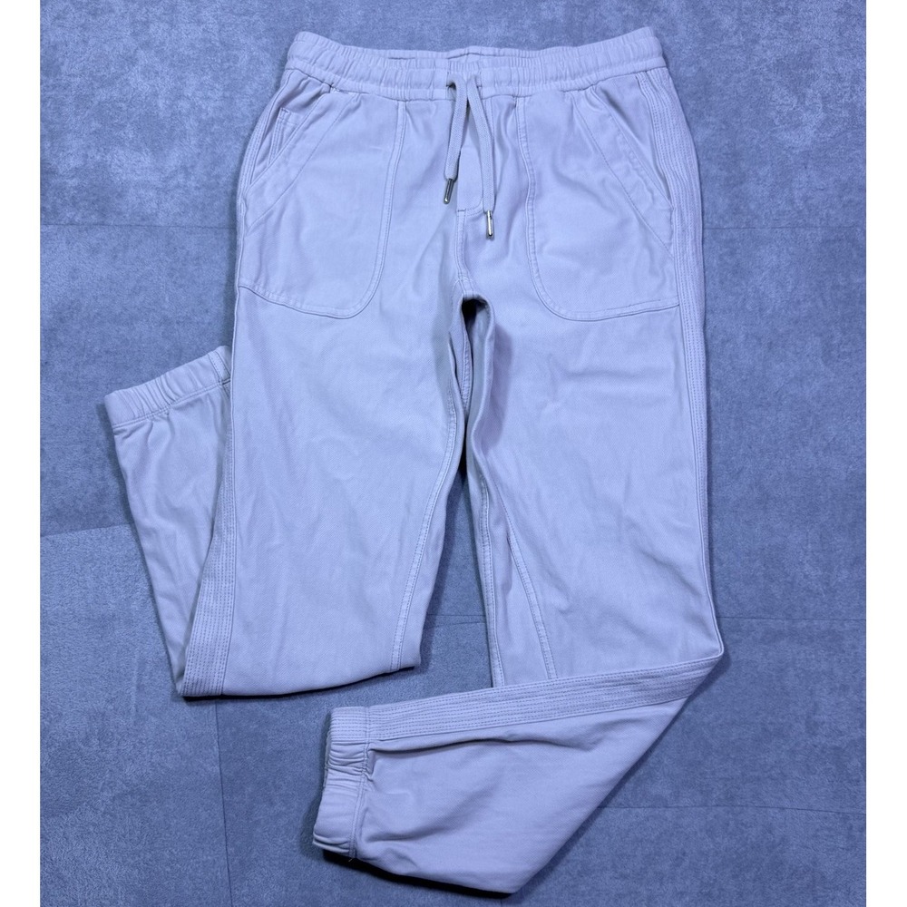 Athleta Pants Womens 2 (28x27) The Farallon Jogger Gray Twill Tapered Normcore